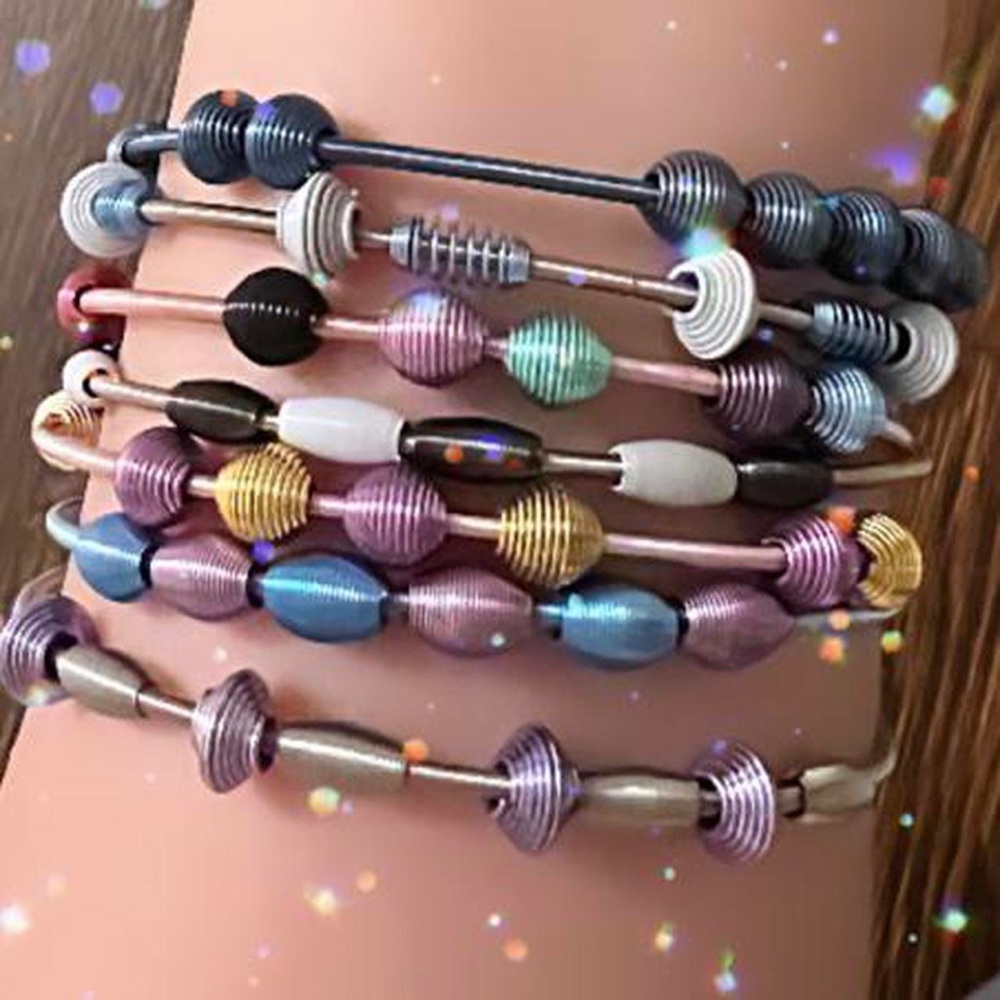 Vintage fairy Metallic fashion bangles (brand new… from the 90s-2000s)